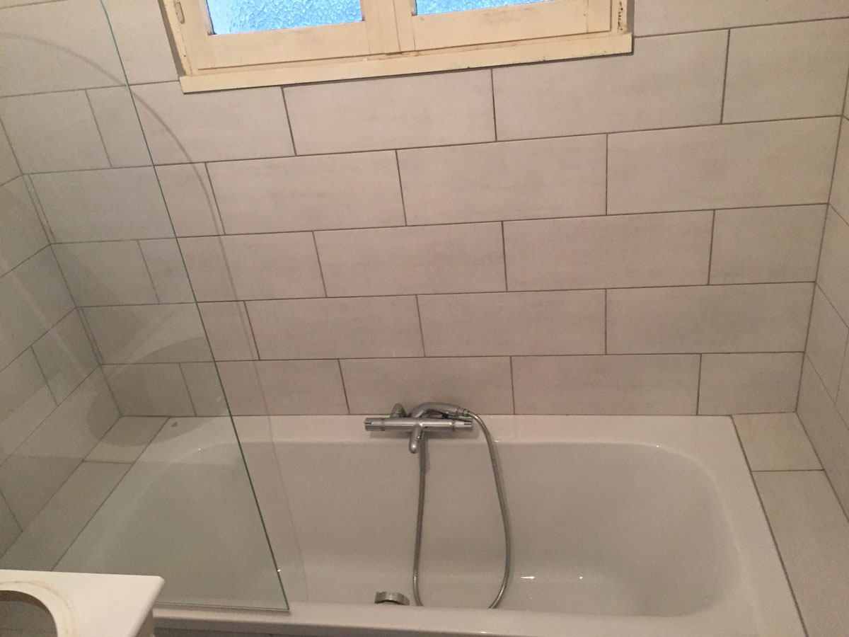 salle de bain rénovée par SCL Travaux